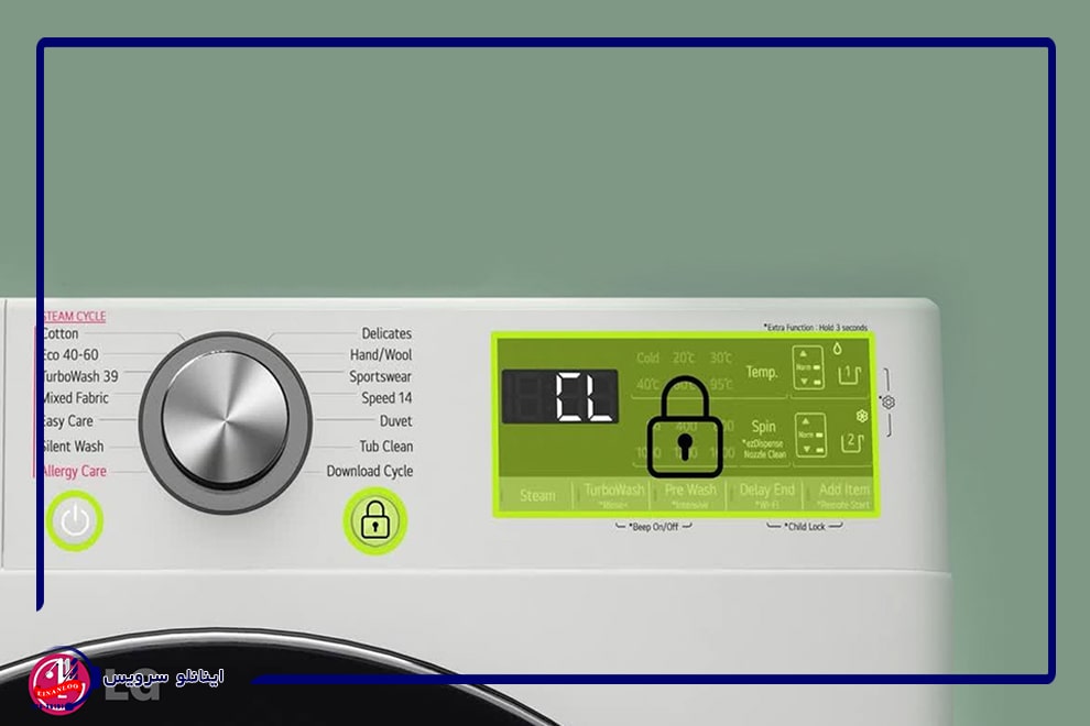 علت خرابی المنت ماشین لباسشویی ال جی چیست؟