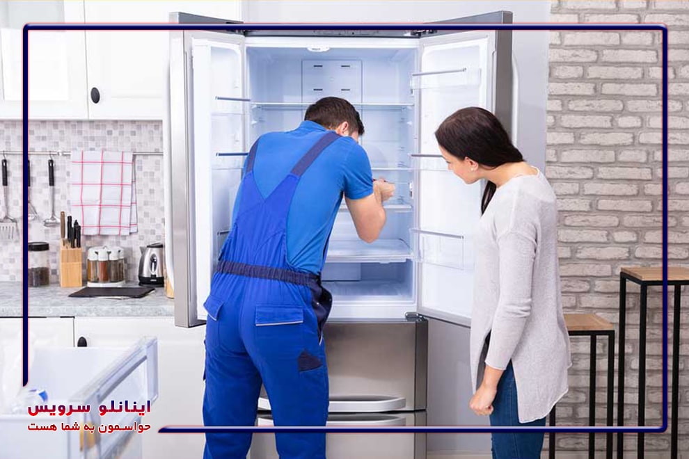 تعویض فیلتر آب یخچال بوش، توسط تعمیرکار