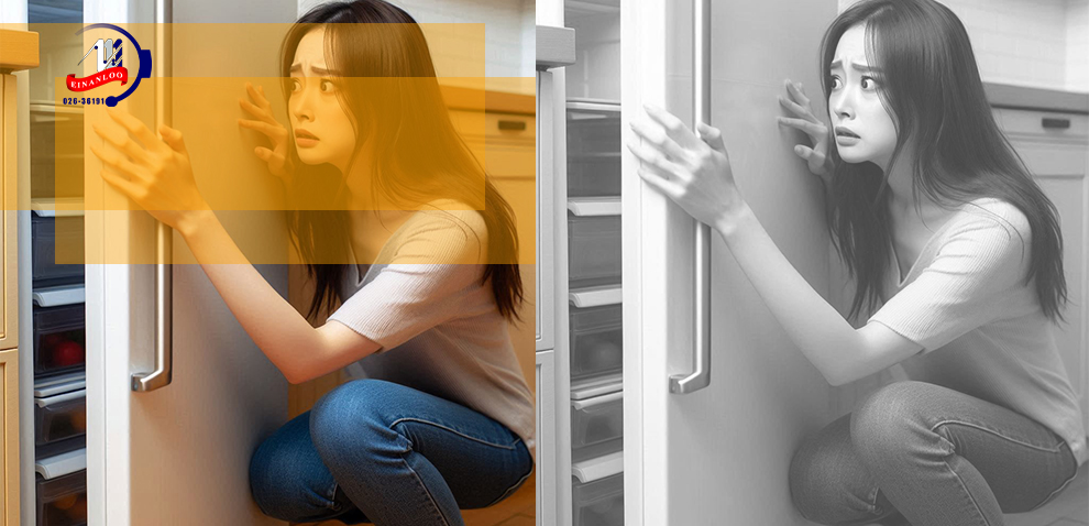 دلایل افتادگی درب یخچال و راه های برطرف کردن آن