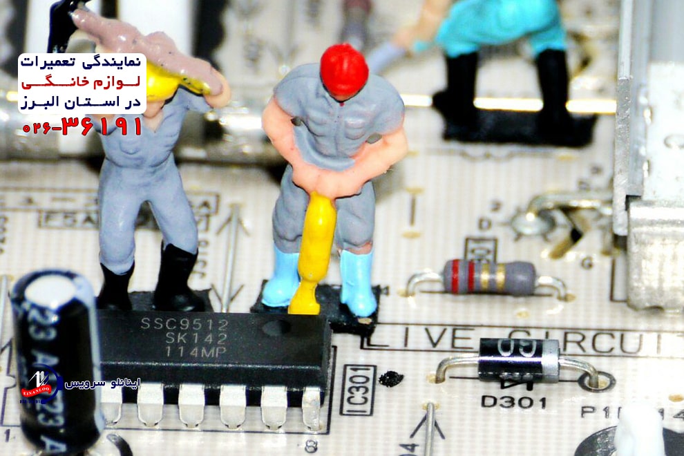 نشانه های خرابی برد مایکروفر دوو و نحوه رفع آنها